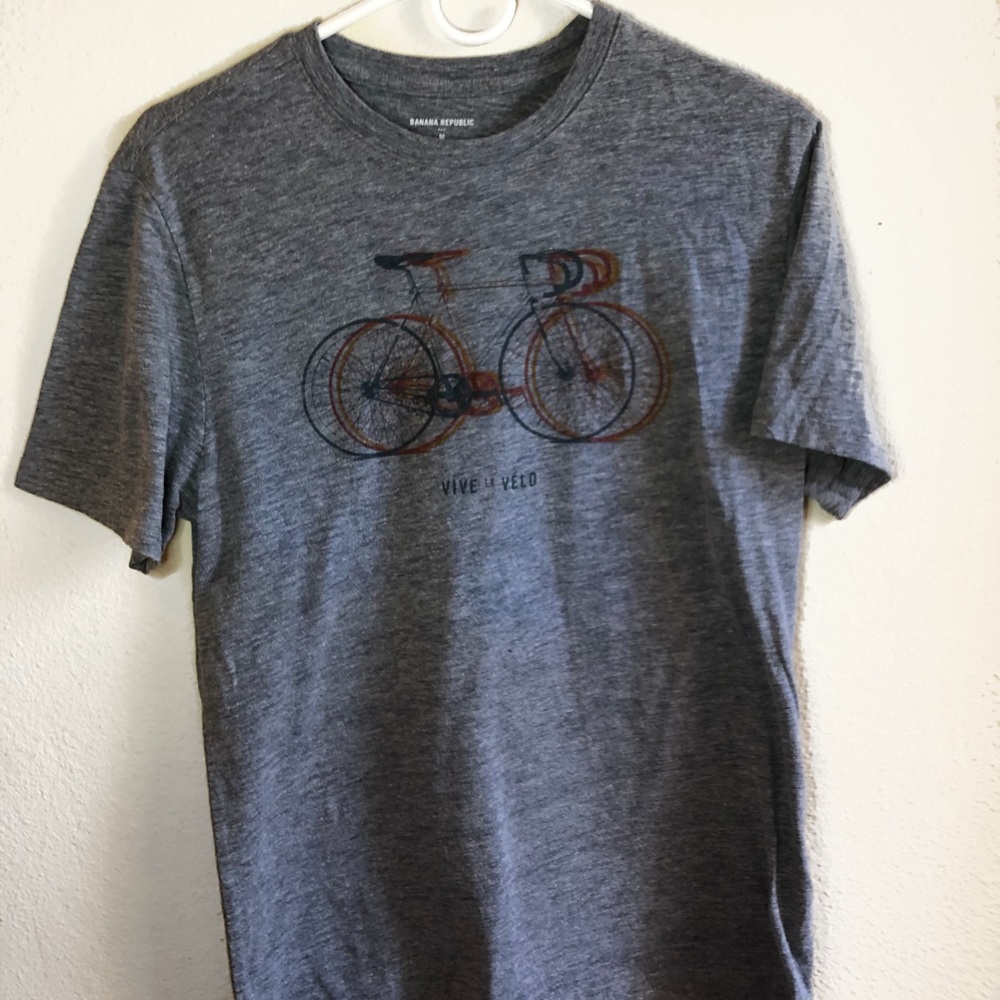 Graphic T Shirt with Bikes